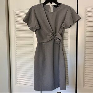 Gingham Tie waist Dress